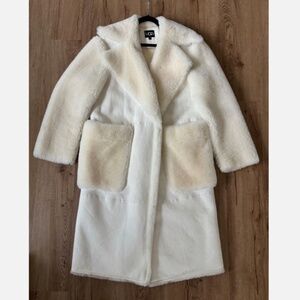 ★Org.$2198 UGG Shearling Coat Regenerate S/M★